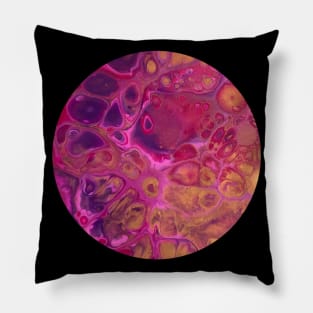 Pink Passion / Acrylic Pouring Pillow