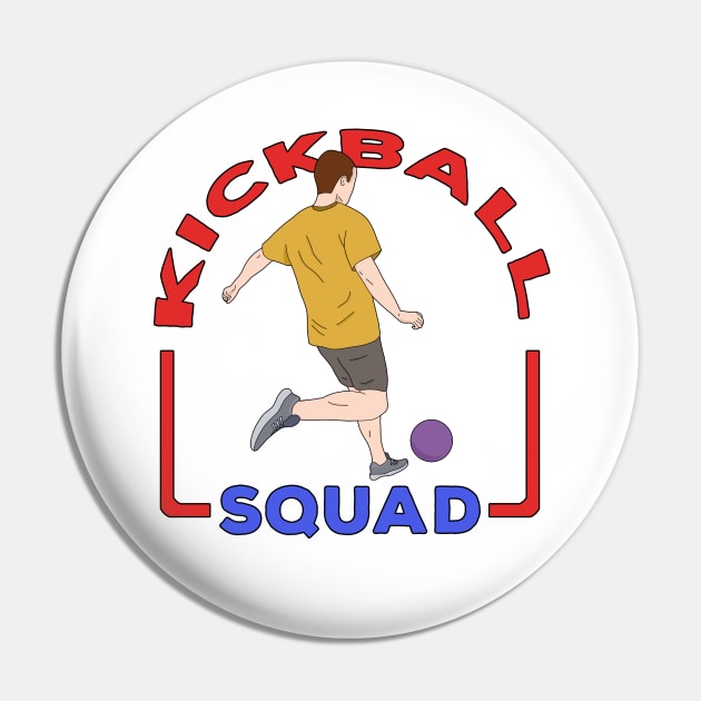 Kickball Squad Pin by DiegoCarvalho