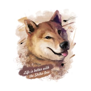 Life is better with the Shiba-Inu! T-Shirt