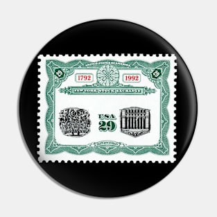 STOCK EXCHANGE INVERT STAMP Pin