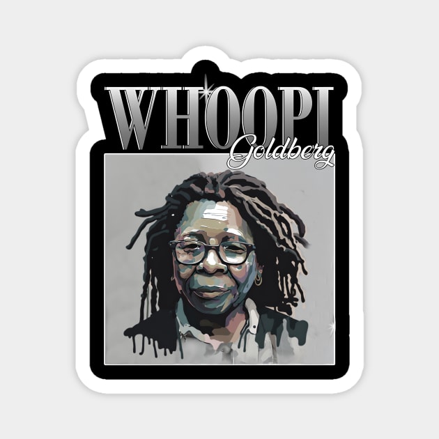 Whoopi Goldberg Magnet by bonsauba