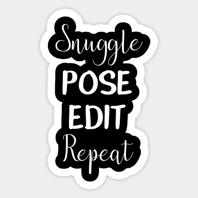 Snuggle Pose Edit Repeat Newborn Photographer Shirt Newborn Photography Gift Photographer Sticker Teepublic Ig snuggles pose set (.duf) igsg go to poses: teepublic