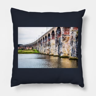 Berwick upon Tweed, Royal Border Bridge Pillow