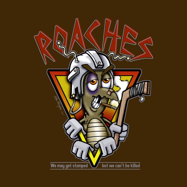 Roaches Hockey by Smiling_Tater_Design