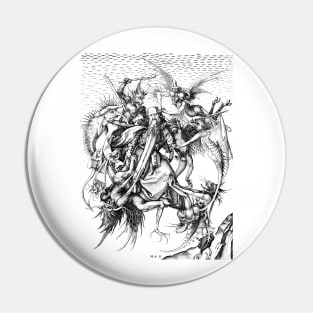 Vivid Retro - St. Anthony Transparent Pin