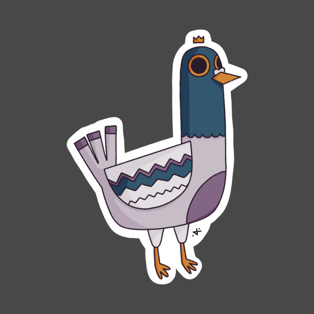 Pigeon Number Four - Pigeon - Phone Case