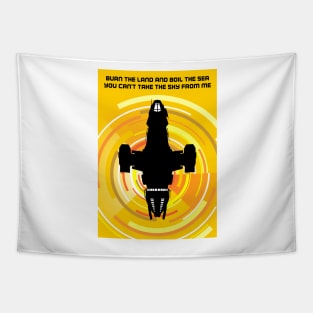 Firefly Poster - Yellow Tapestry