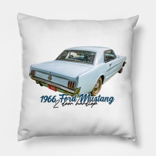 1966 Ford Mustang 2 Door Hardtop Pillow