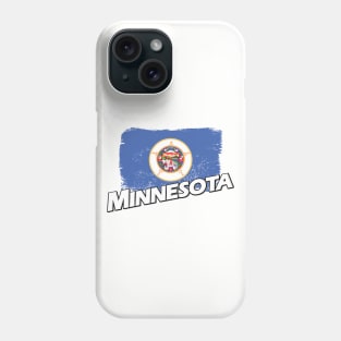 Minnesota flag Phone Case