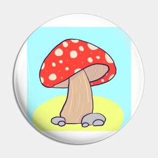 cute mushroom Pin