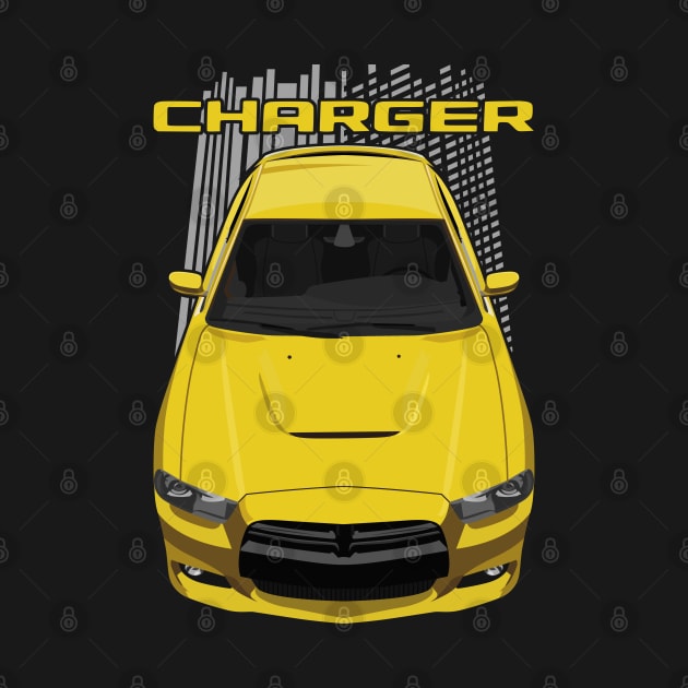 Charger LD 2011-2014-yellow by V8social