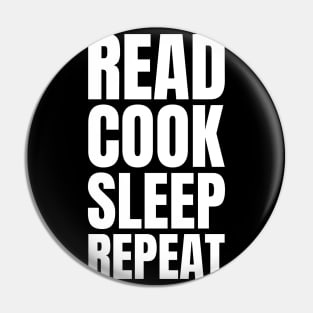 Chef's Recipe for Reading: A Perfect Gift for Book Lovers who Cook Pin