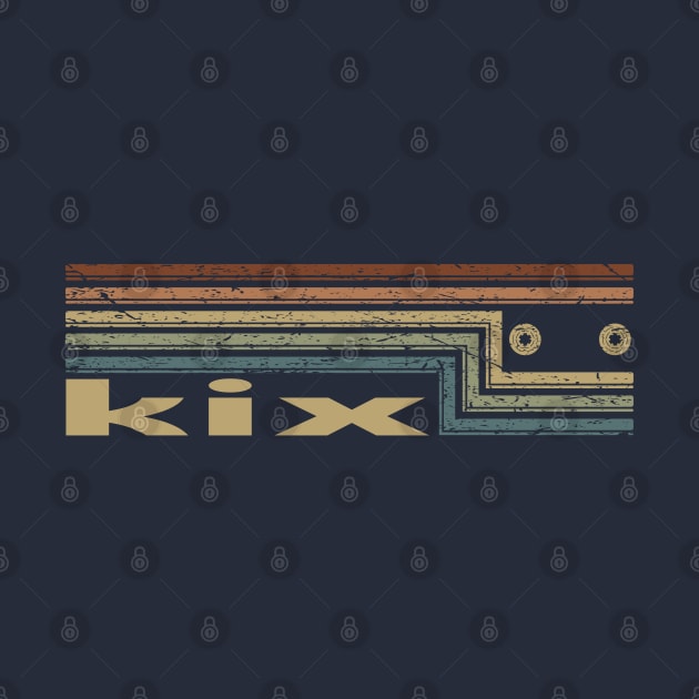 Kix Cassette Stripes by casetifymask