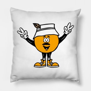 Matty Chef Canada Matheson Logo Orange Funny Meme Pillow