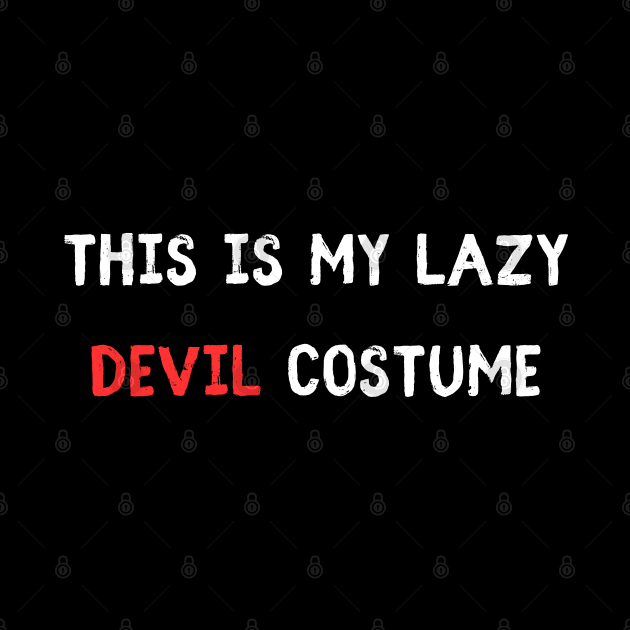 lazy devil costume, Halloween, carnival by in leggings