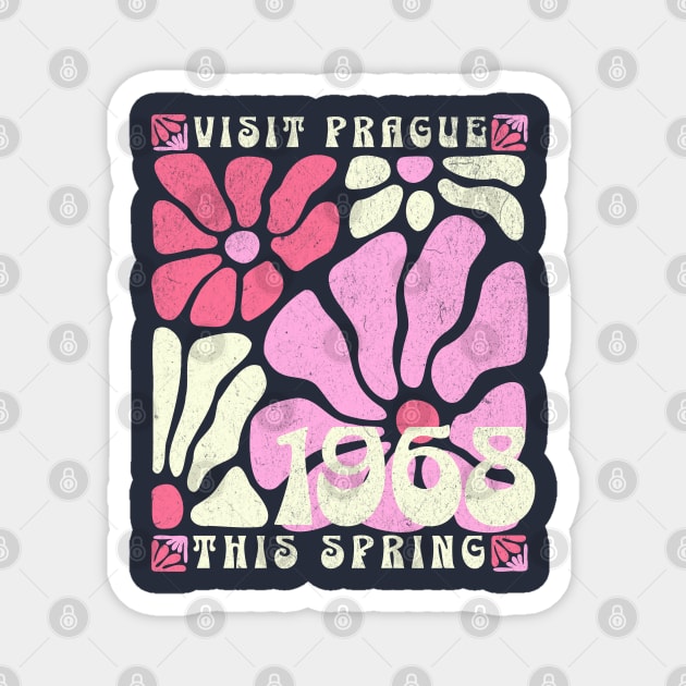 Prague Spring 1968 Visit Prague this Spring European History Magnet by Yesteeyear
