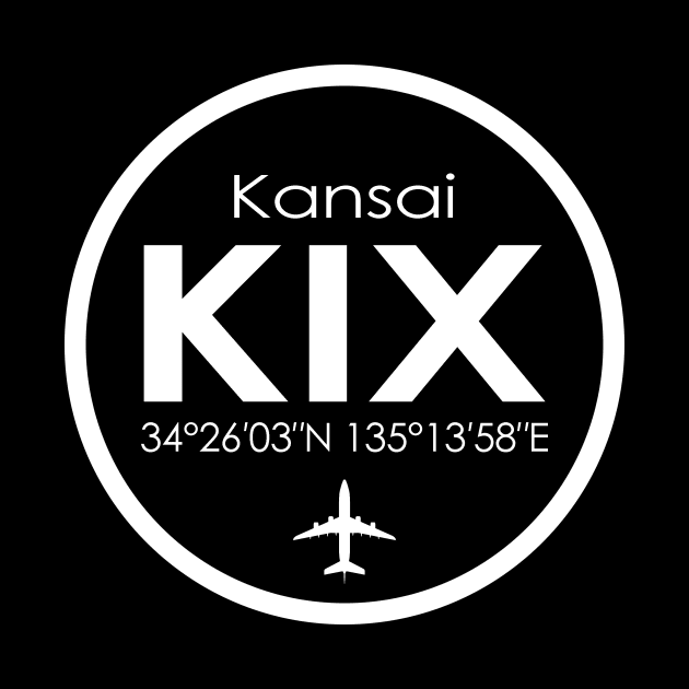 KIX, Osaka Kansai International Airport by Fly Buy Wear