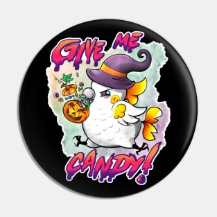 Halloween - Give me Candy! Pin