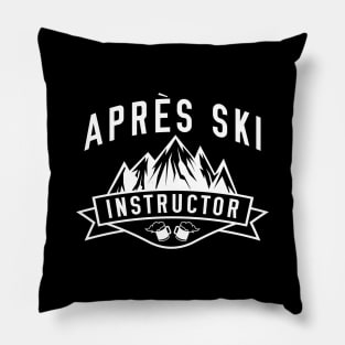 Après Ski Instructor Pillow