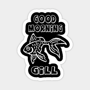 Good Morning vintage Magnet