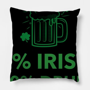 funny st patrick's day Pillow