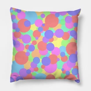 Abstract Dots - Multicoloured Pillow