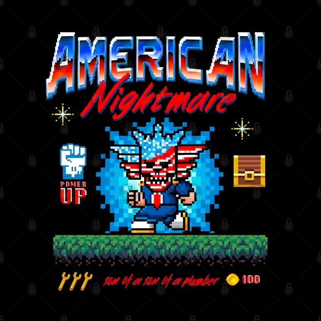 Cody Rhodes American Nightmare Pixelated by Holman