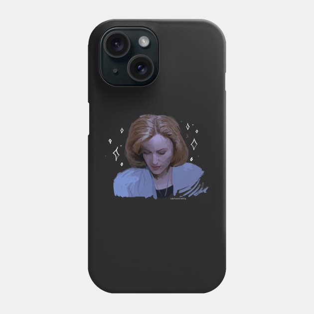 a skeptic Phone Case by Cartoonishly