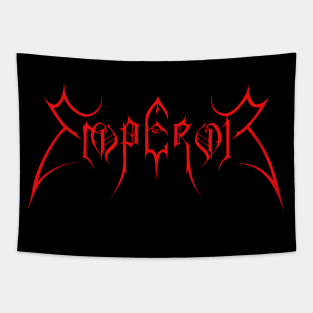 Emperor Logo | Black Metal Tapestry