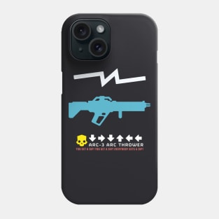 HD2 Stratagem - ARC-3 Arc Thrower Phone Case