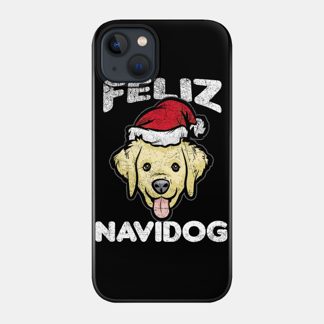 Christmas-Santa Feliz Navidog - Christmas Day - Phone Case
