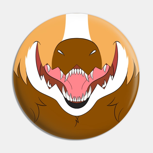 Wickerbeast Snout (Open) Pin by RayCharlesD