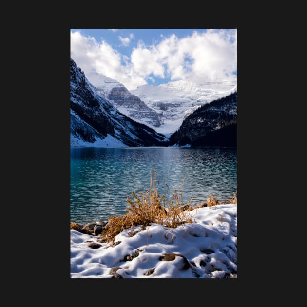 The Blues and Golds of Lake Louise by krepsher