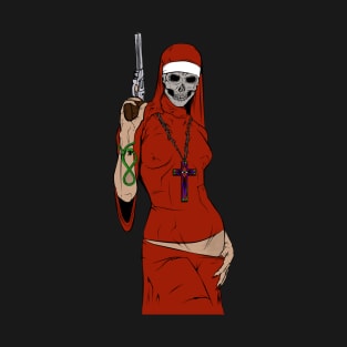 Skull nun T-Shirt