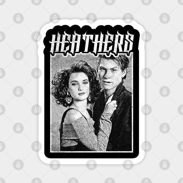 Heathers †† Cult Movie 80s Aesthetic Design Magnet by unknown_pleasures