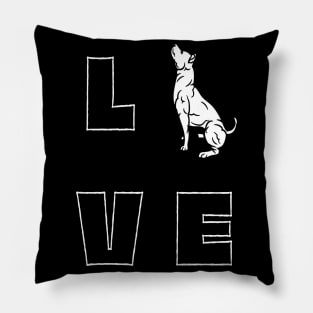 Pitbull Mama Funny Pit Bull Mom Pillow