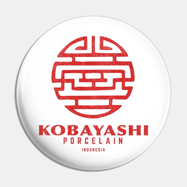 Kobayashi Porcelain Indonesia - vintage logo Pin by BodinStreet