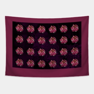 Pattern with Red Jewelery Brooches Tapestry