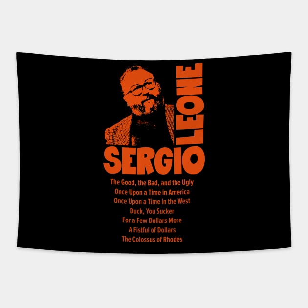 Sergio Leone: A Cinematic Maestro's Legacy Tapestry by Boogosh