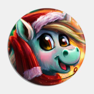 Cute Horse Drawing Pin