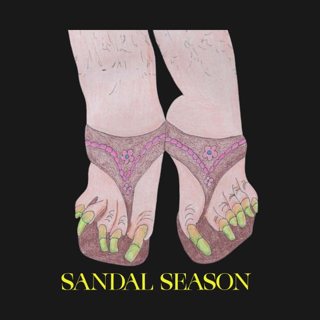 Sandal Season! by Doodle Dandies