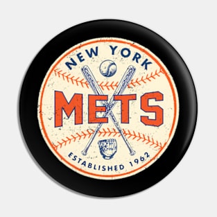 Throwback New York Mets 2 By Buck Pin