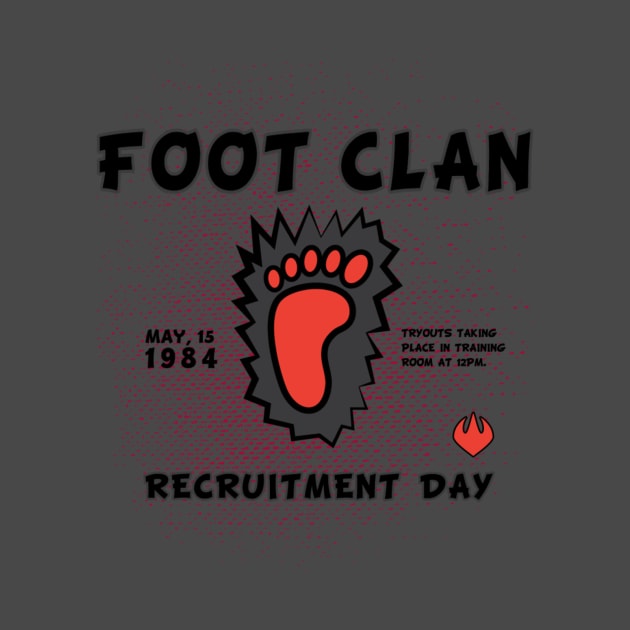 Recruitment Day, Foot Clan Style by Santilu
