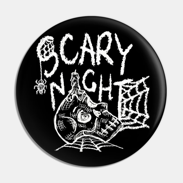 Halloween Horror Night Pin by Xatutik-Art