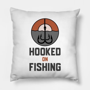 Hooked On Fishing Pillow