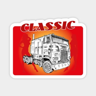 Freightliner truck design Magnet