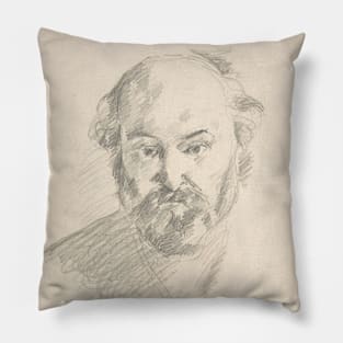 Portrait of the Artist by Paul Cezanne Pillow