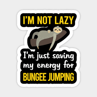 Funny Lazy Bungee Jumping Magnet