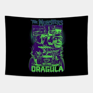 The Munsters. Dragula. (Version 1) Tapestry