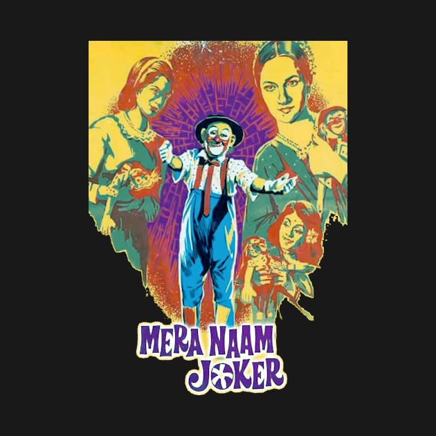 Vintage Bollywood posters - mera naam joker by The Bombay Brands Pvt Ltd